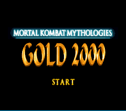 Mortal Kombat Mythologies: Gold 2000